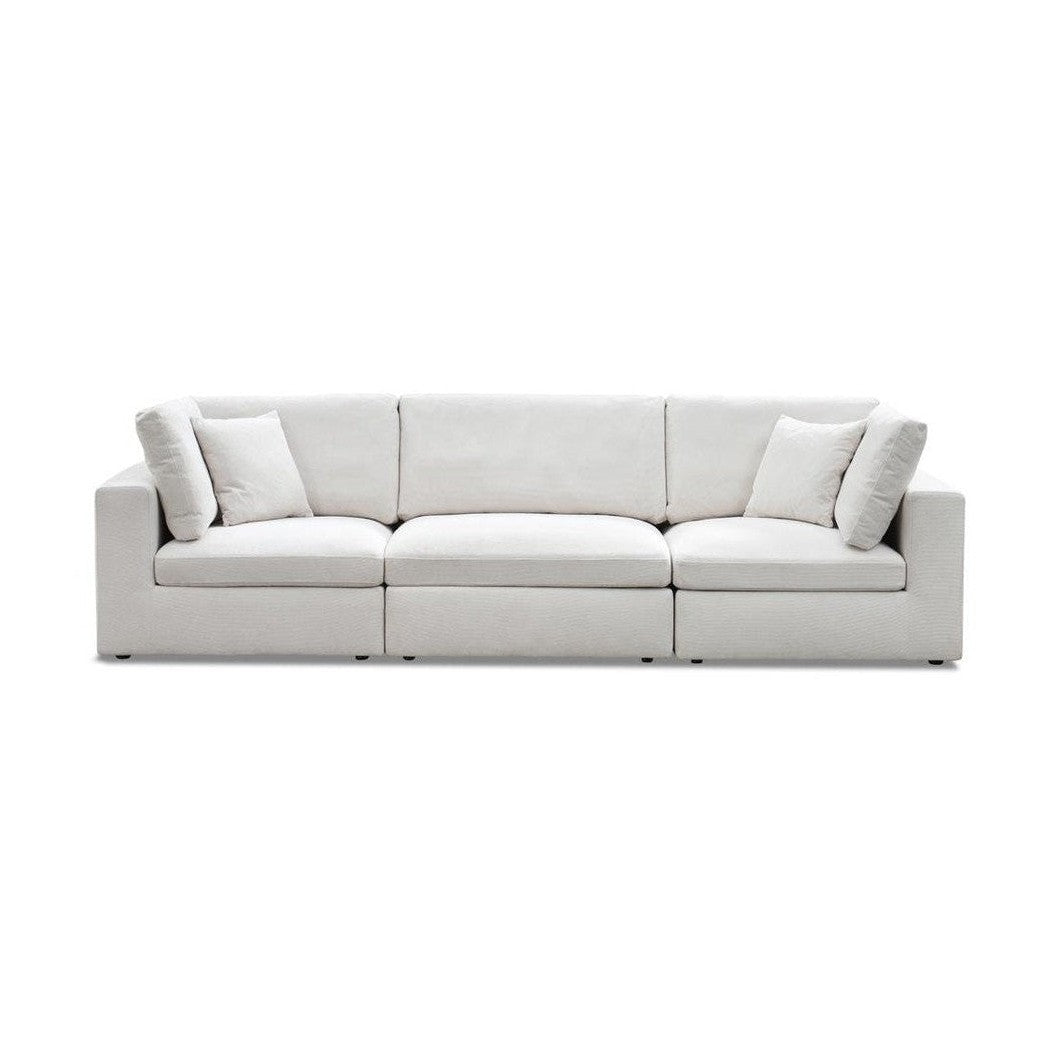 Blanca Modular Fabric Armless Chair