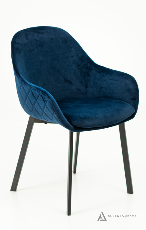 Winslow Dining Chair - Navy Blue