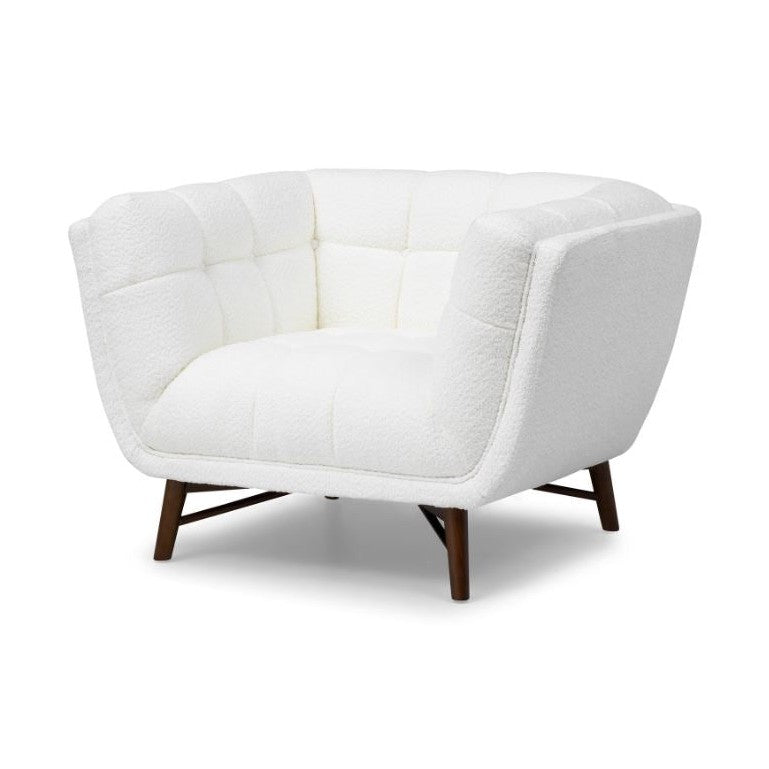 Kitsilano Accent Chair - Snow Fabric