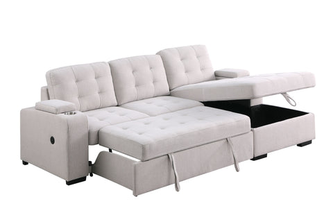 Alonso Sleeper Sectional with USB 