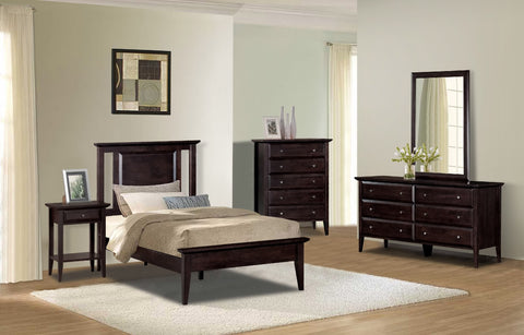 Bayview Twin Bed  - BR-BV1001T