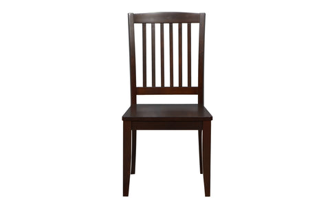 Del Mar Slatback Chair Mar Chocolate - C1-DL150S