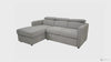 Renato Sleeper Sectional - Left Chaise - Grey By Accents at Home
