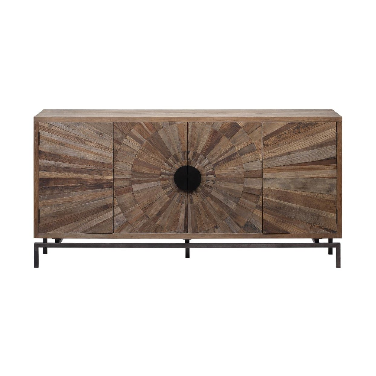 Sunburst Recycled Elm Sideboard