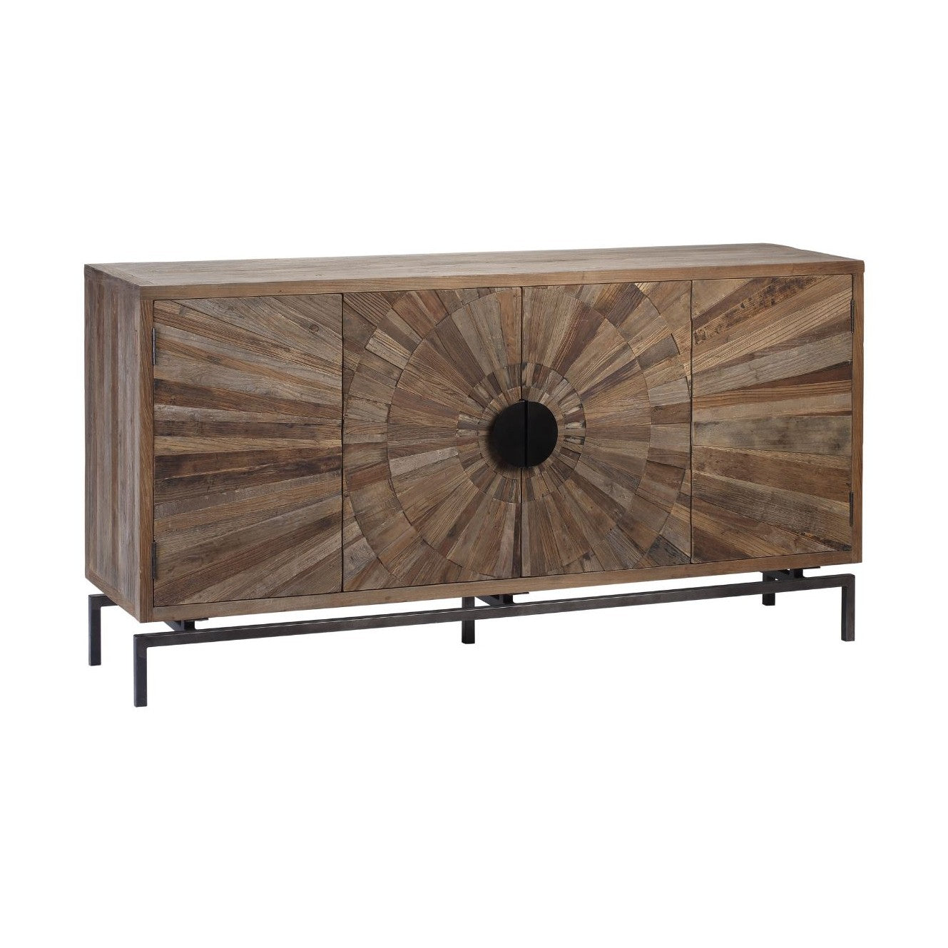 Sunburst Recycled Elm Sideboard