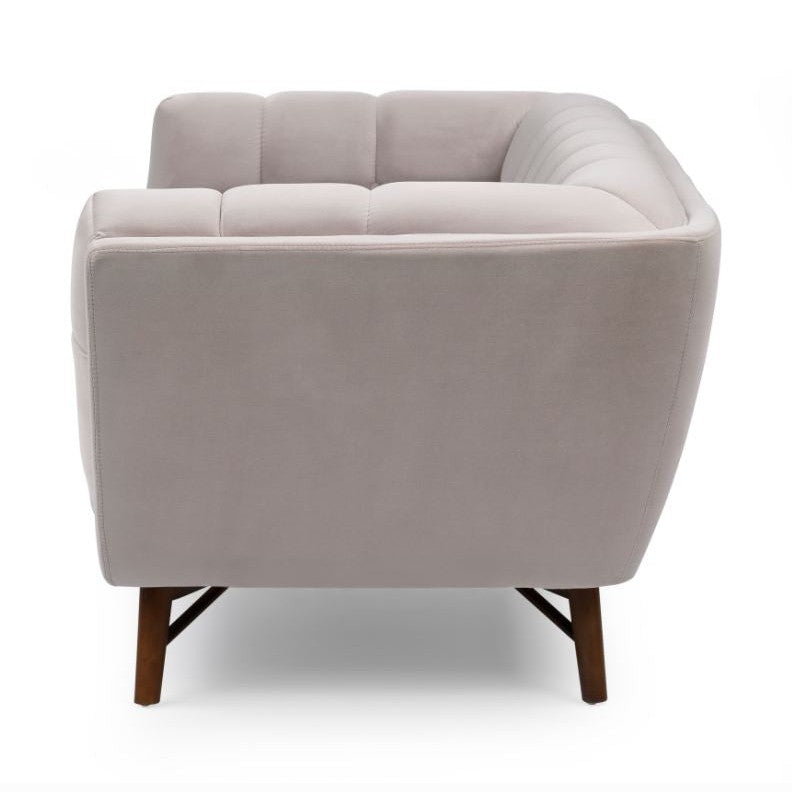 Kitsilano Accent Chair - Velvet Light Grey