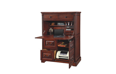 Country Cherry 41" Computer Armoire Cherry - D5-K142CAN
