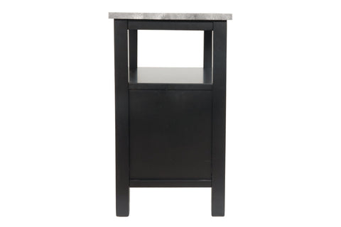 FLOOR MODEL Ezmonei Chairside End Table