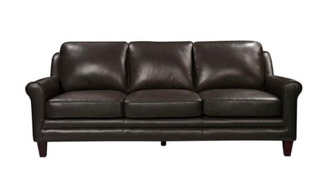 Grandover Genuine Leather Sofa-Grey