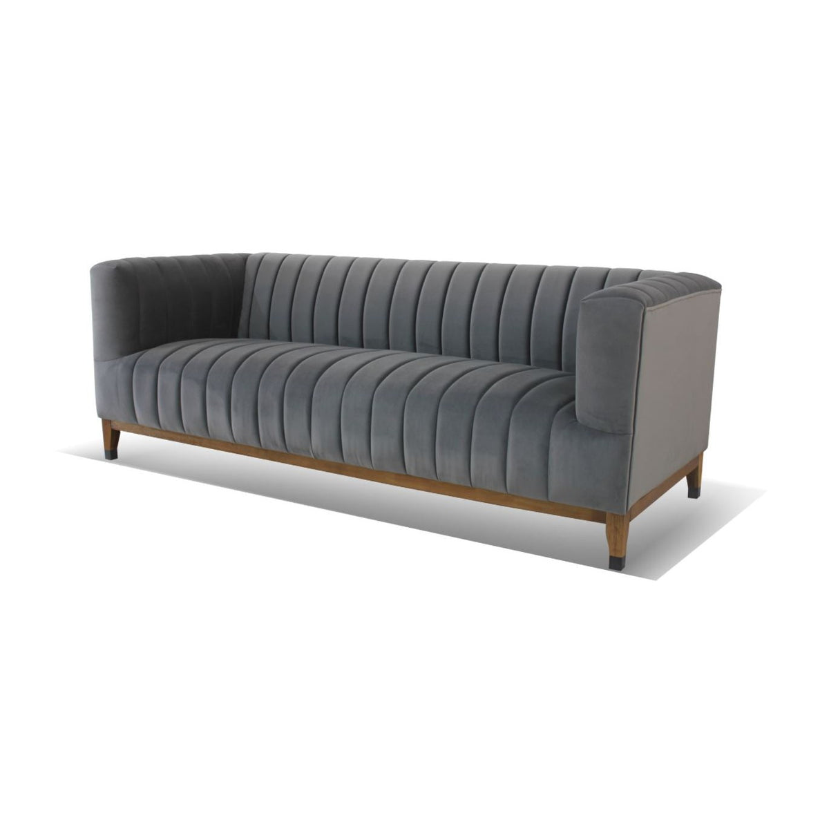 Dolce Apartment Sofa - Velvet Grey