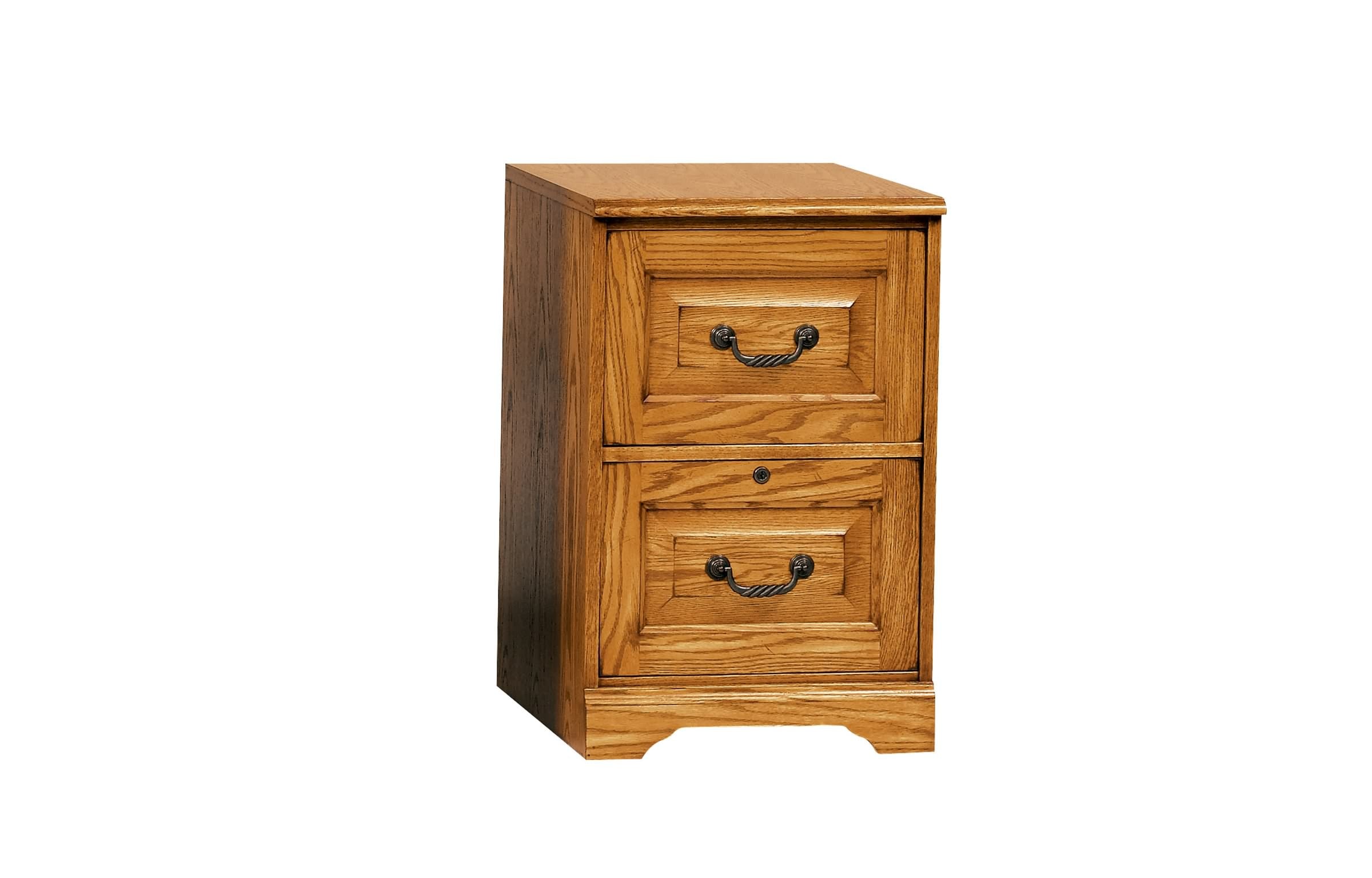 Heritage 2drawer File Oak Light F1H121 AccentsHome