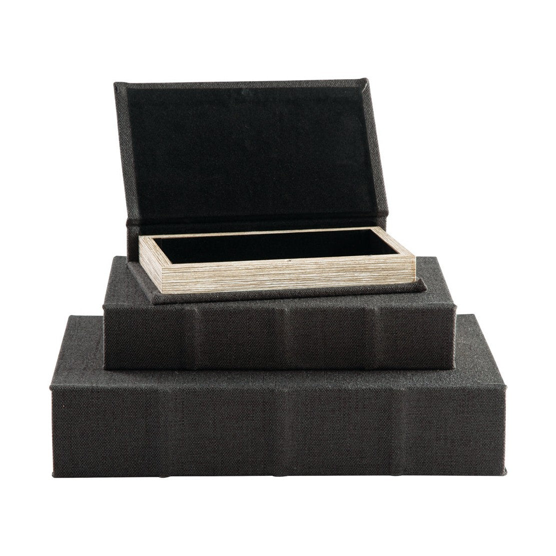 Jolina Box (Set of 3) - Black