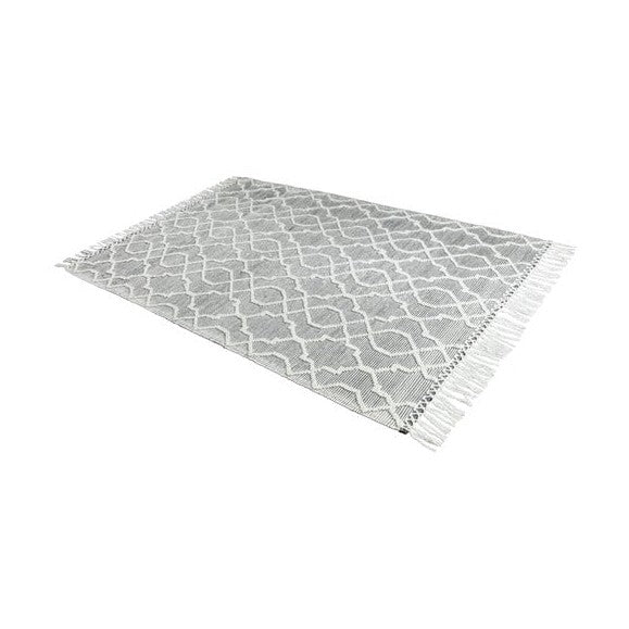 CIMO HAND WOVEN RUG IVORY/GRAPHITE