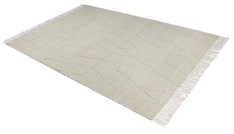 KINSEY HAND WOVEN RUG CHAMPAGNE