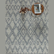 Labin Hand Woven Rug - Navy