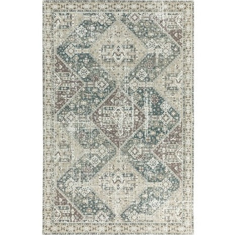 Melenia Machine Woven Rug - Beige/Marine