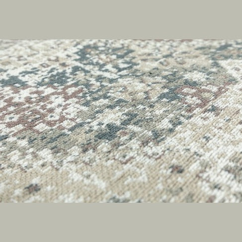 Melenia Machine Woven Rug - Beige/Marine