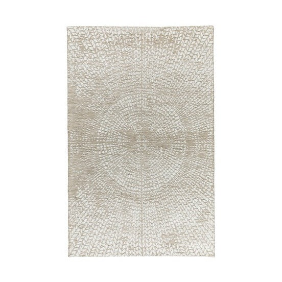 Milton Machine Woven Rug - Taupe/Ivory
