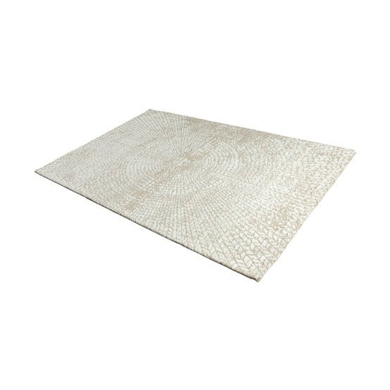 Milton Machine Woven Rug - Taupe/Ivory