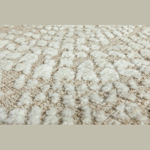 Milton Machine Woven Rug - Taupe/Ivory