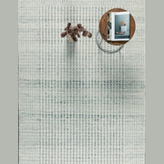 Vesley Hand Woven Rug - Ivory/Silver