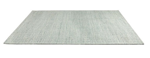 ALMOS HAND WOVEN RUG IVORY/TURQUOISE