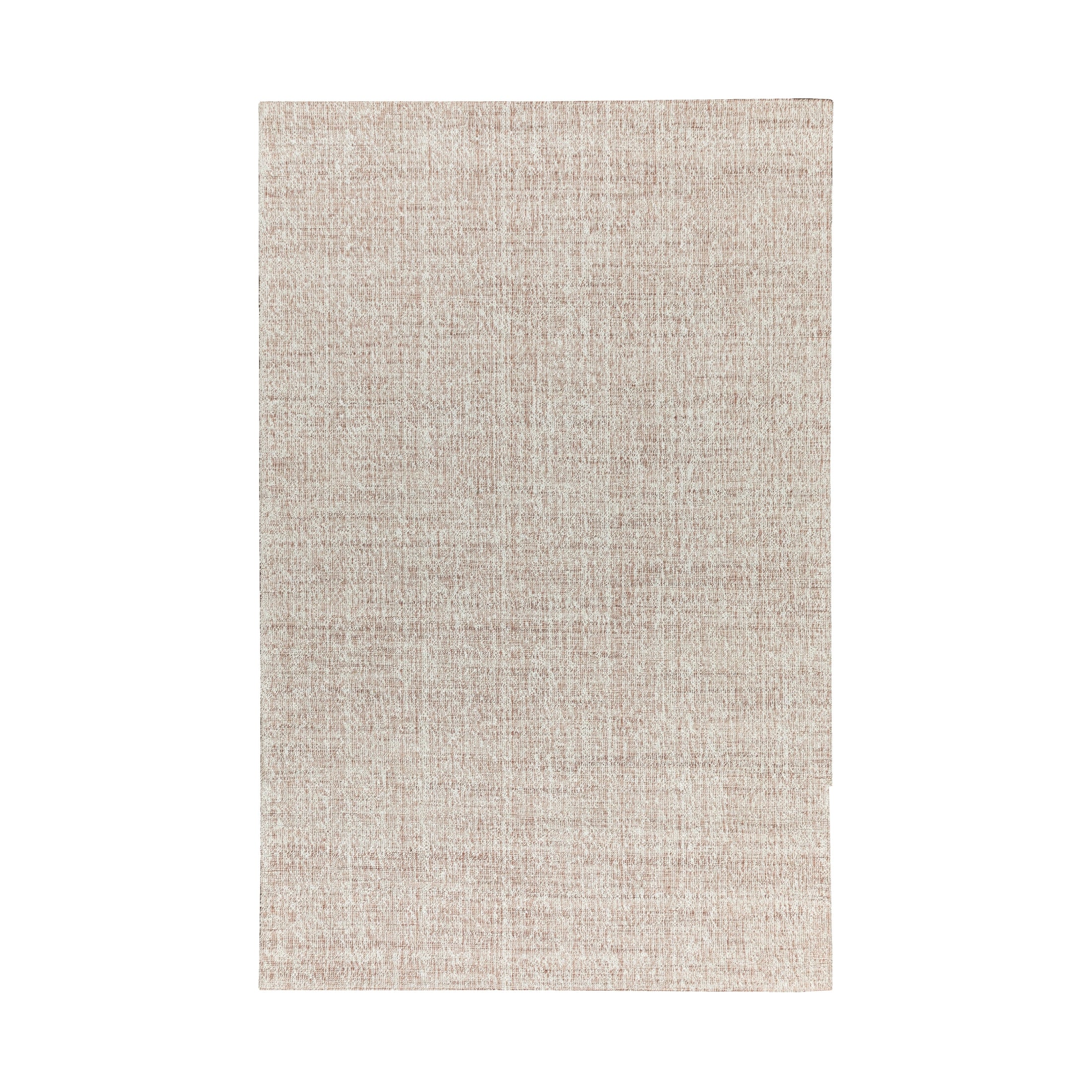 ALMOS HAND WOVEN RUG IVORY/PEACH