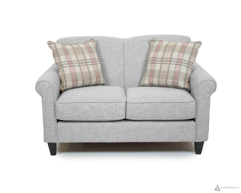 Maxwell Loveseat- Victoria Grey - Decor-Rest