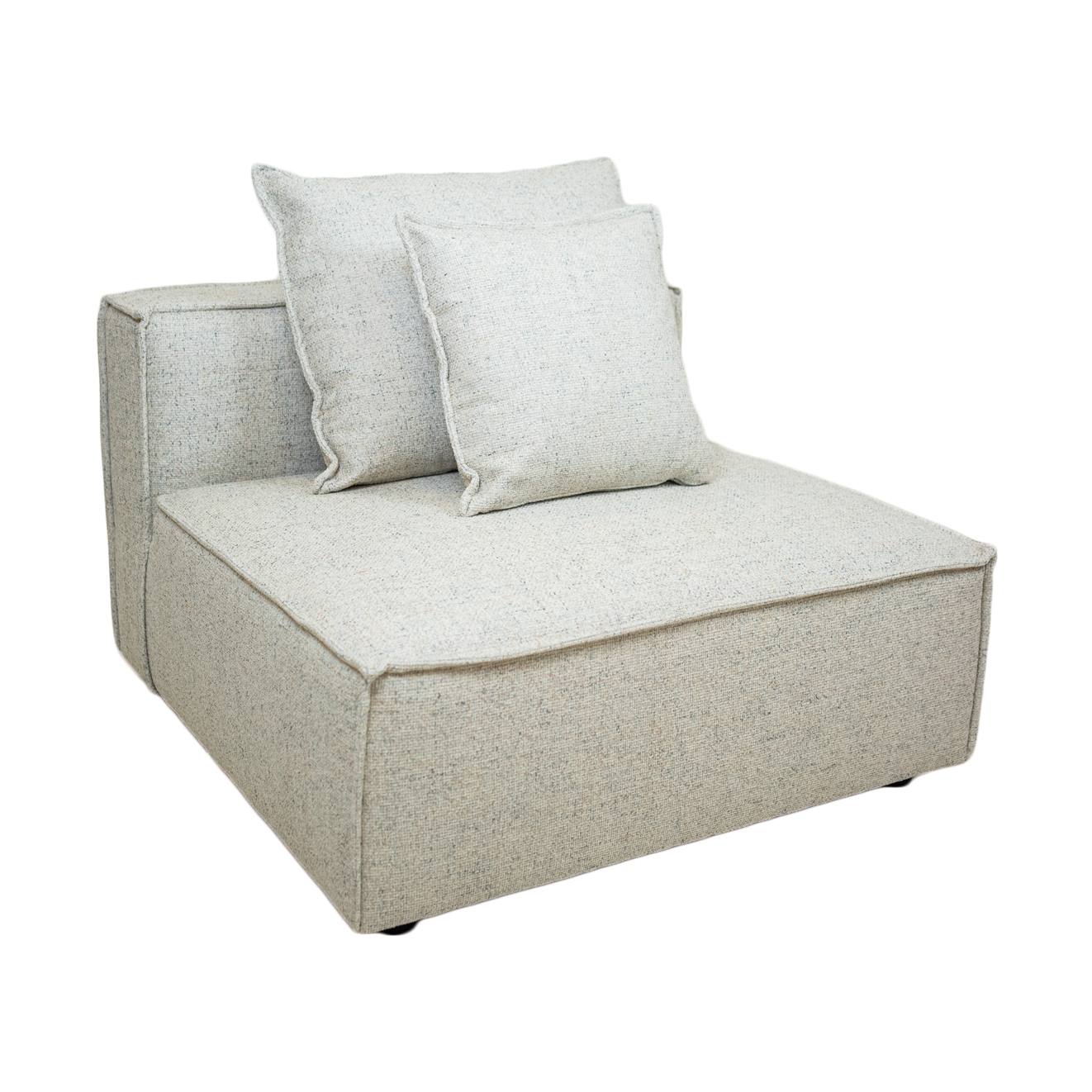 Phoebe Armless Chair - Quartz