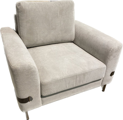 Chandler Corduroy Fabric Chair- Beige Farm 151