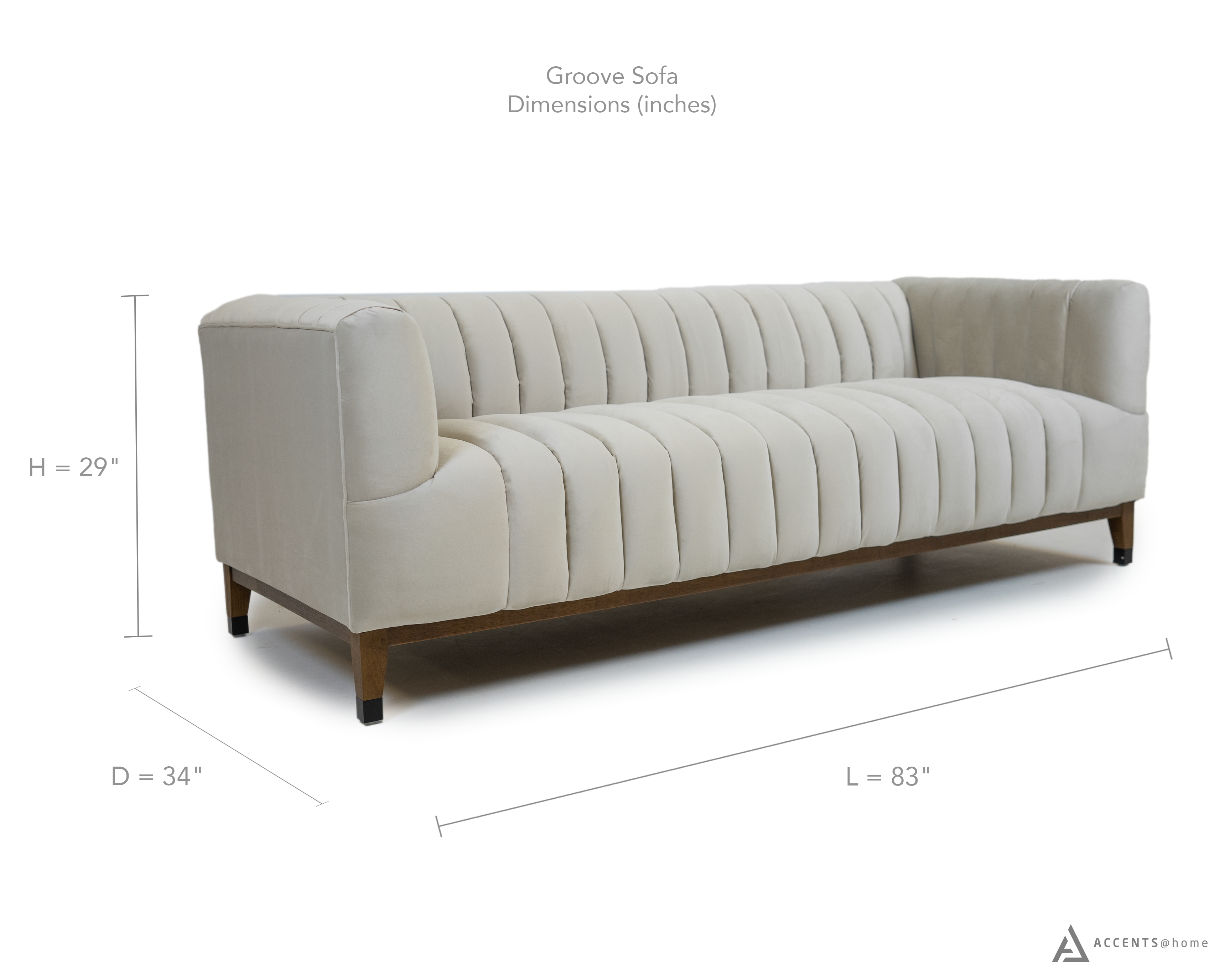 Groove Apartment Sofa - Franklin Oyst