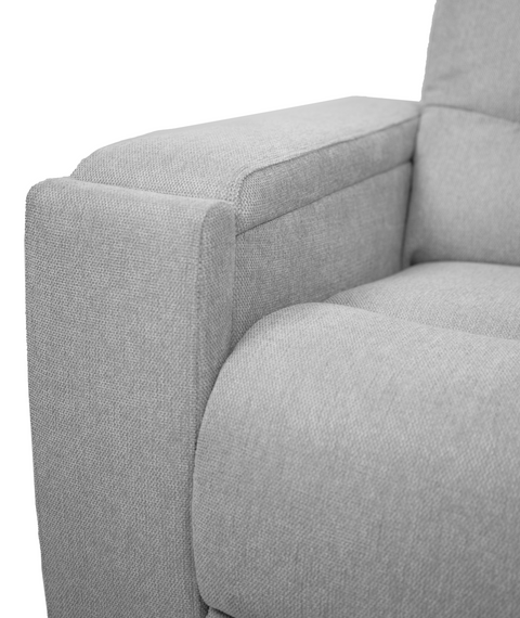 Roche Power Recliner Sofa - Light Grey