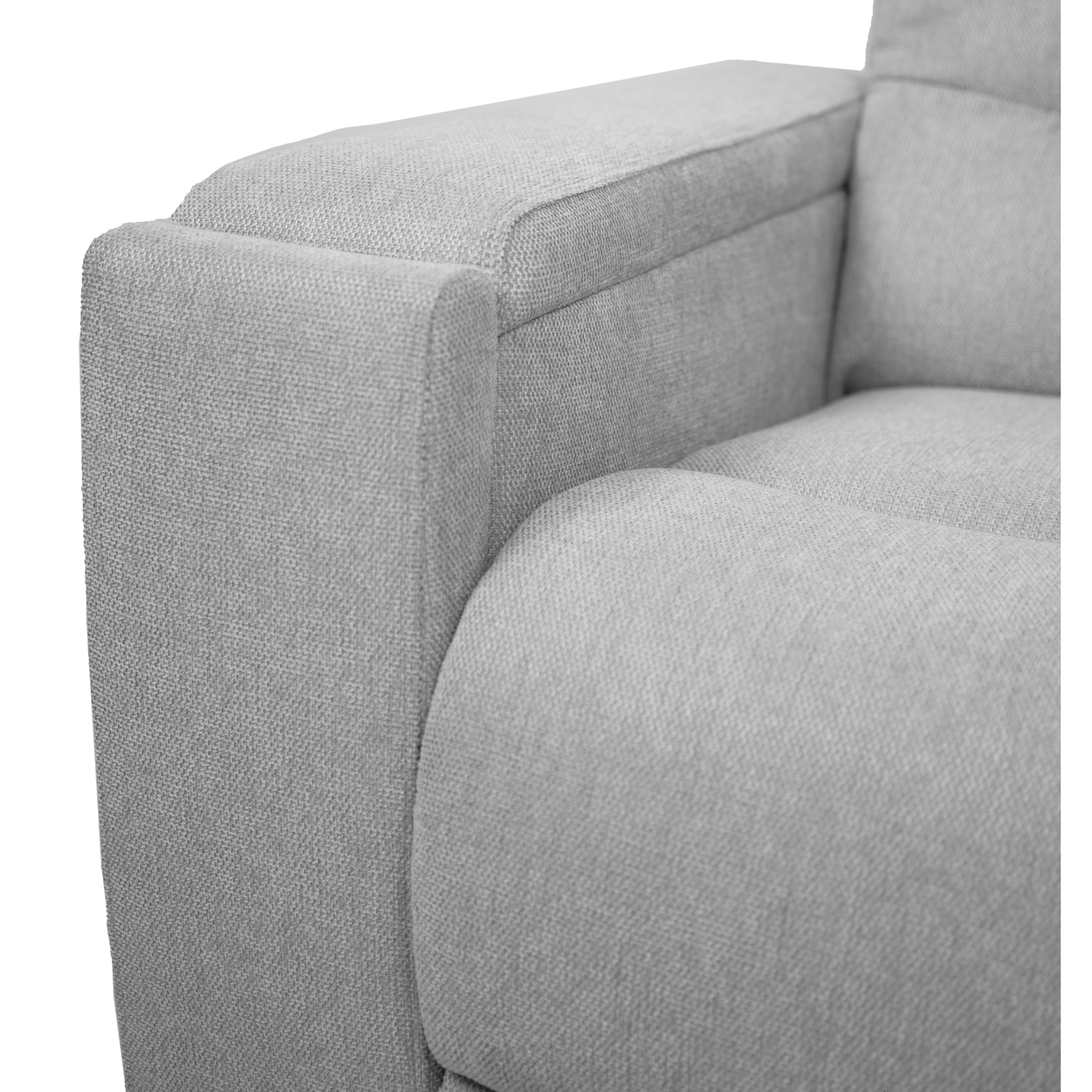 Roche Power Recliner Sofa - Light Grey