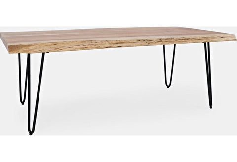 Nature's Edge Cocktail Table Natural Finish