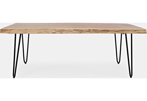 Nature's Edge Cocktail Table Natural Finish