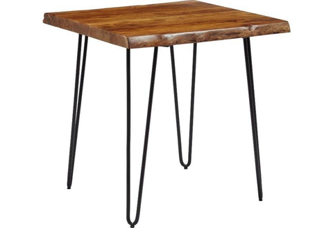 Nature's Edge Square  End Table Chestnut