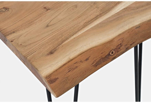 Nature's Edge Live Edge Chairside Table Natural