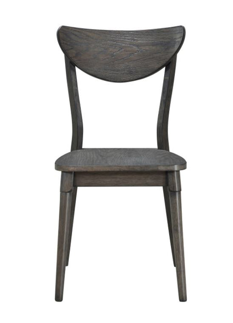 Eureka Open Back Side Chair Dark Grey