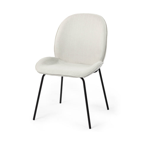 Inala Dining Chair Series featuring Upholstered Seat and Metal Base