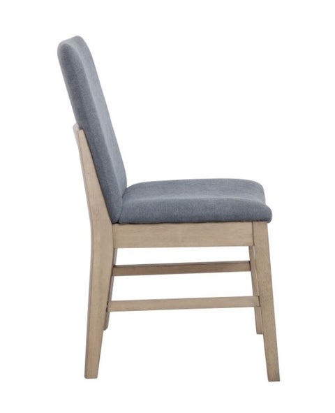 Artas Upholstered Side Chairs Denim Blue