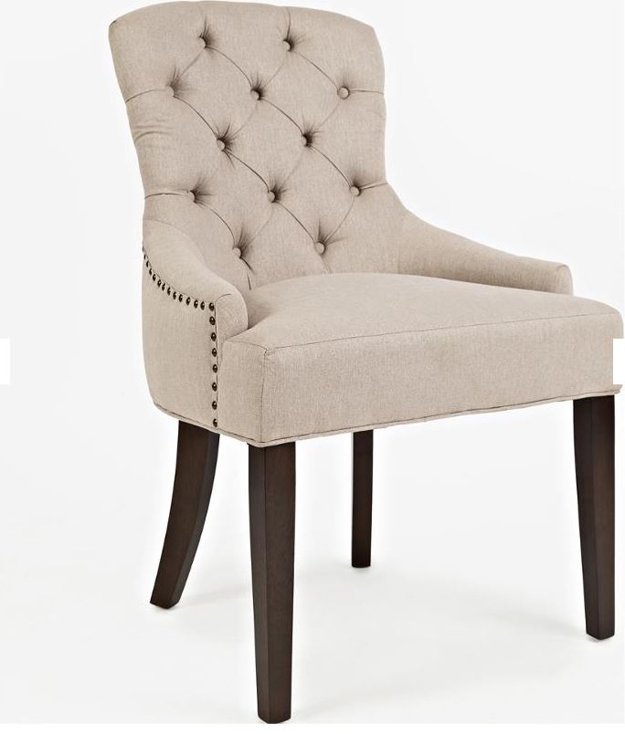 Pierce Dining Chair-Taupe (5349632180377)