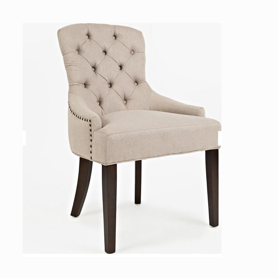 Pierce Dining Chair-Taupe (5349632180377)