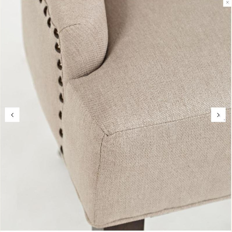 Pierce Dining Chair-Taupe (5349632180377)