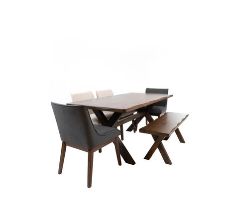 Alston/Elicia 6 Piece Dining Table Set