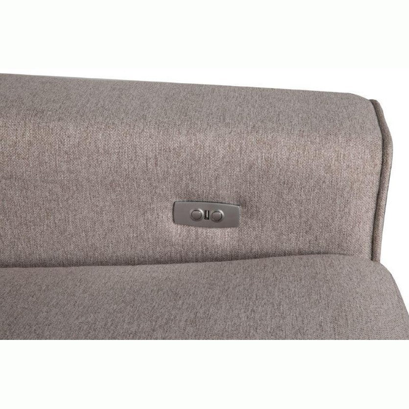 Regis Power Reclining Chair - Light Brown