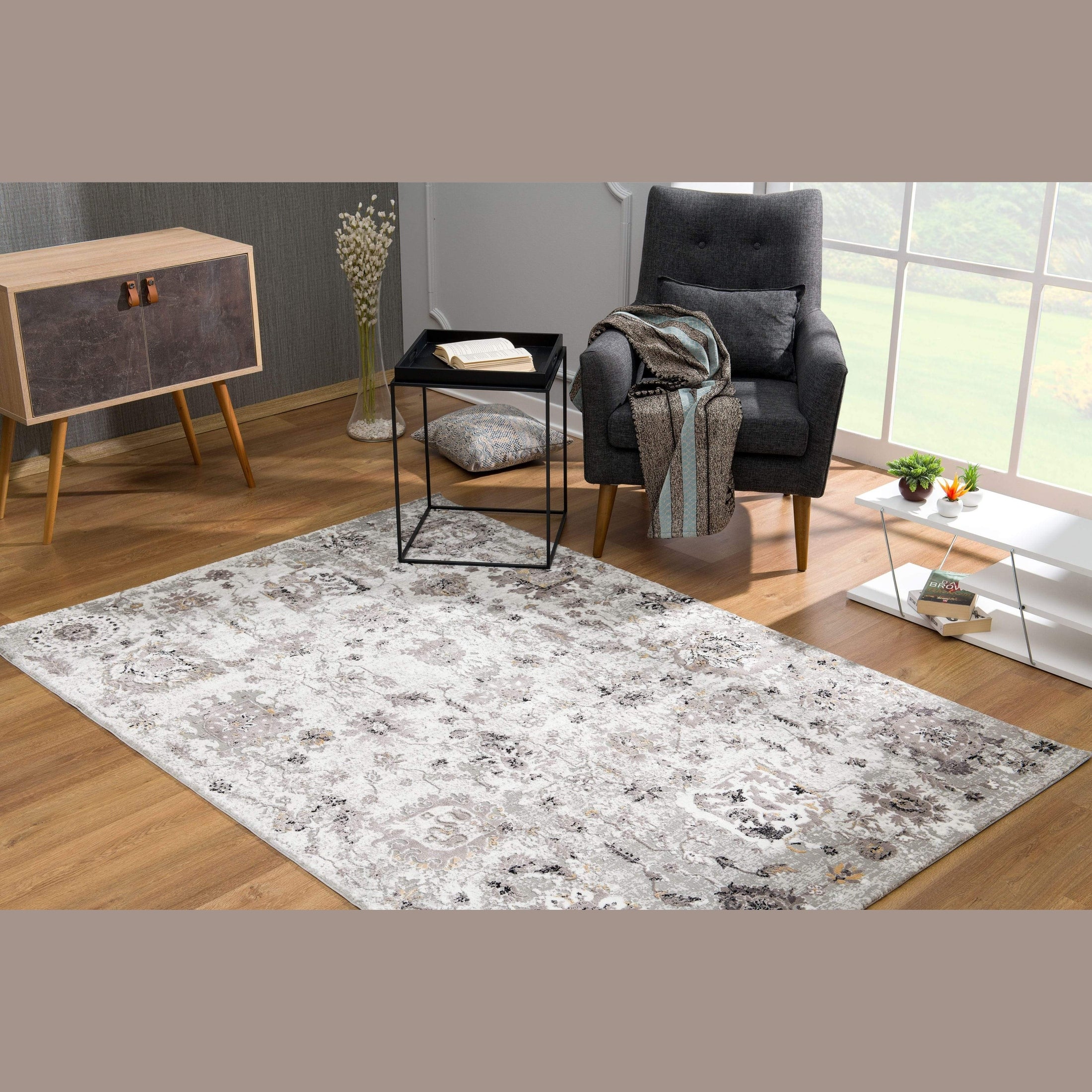 Serenity Rug - 201251 - Grey