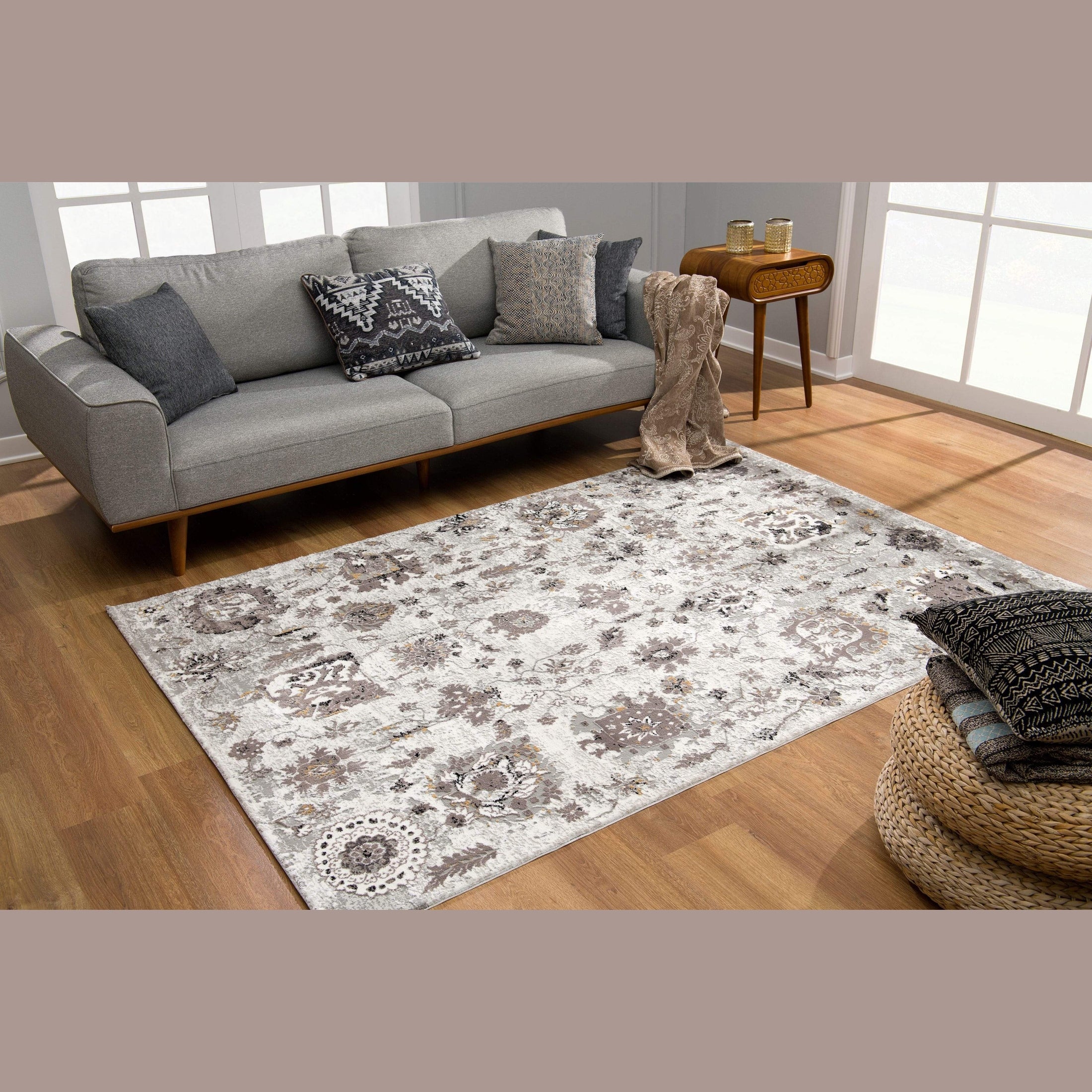 Serenity Rug - 201251 - Grey
