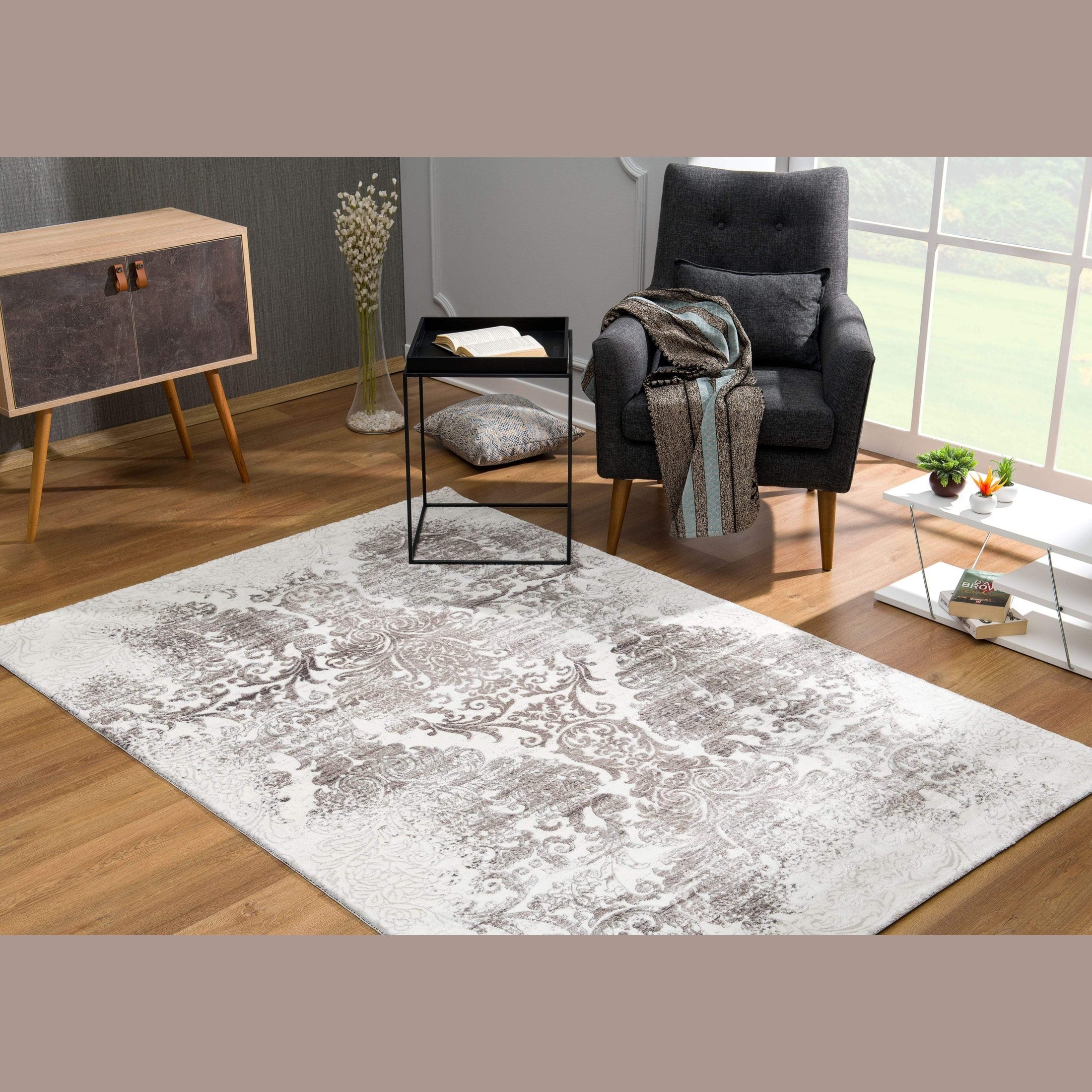 Serenity Rug - 208440 - Grey
