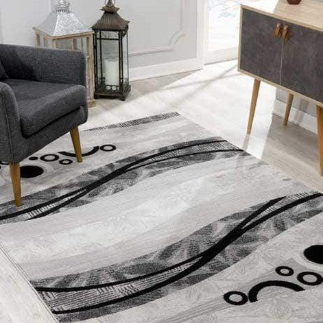 Victoria Rug - 206148 - Grey