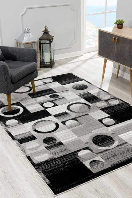 Victoria Rug - 207443 - Grey